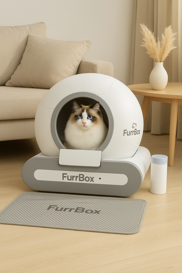 Furrbox© Self Cleaning Cat Litter Box