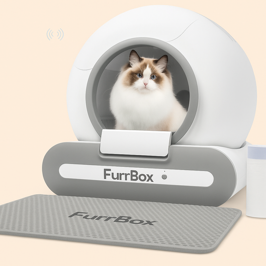 Furrbox© Self Cleaning Cat Litter Box